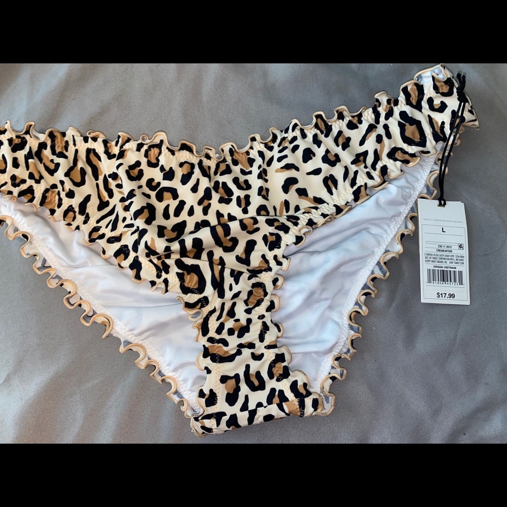 BRAND NEW ||Shade&Shore Cheeta Bikini Bottom||